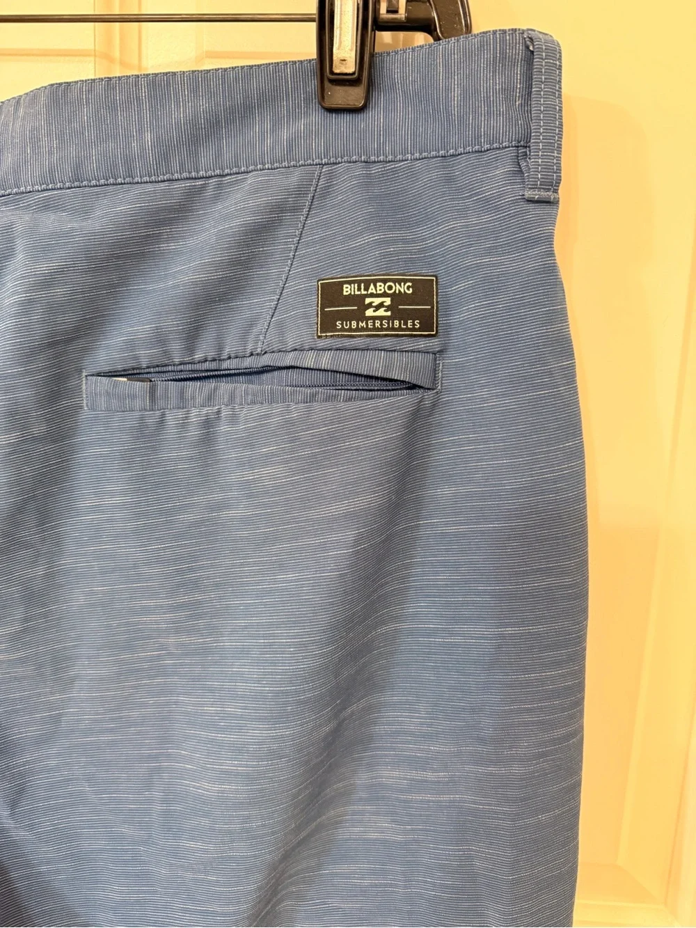 Billabong Submersibles Hybrid Shorts Men’s 38 Blue Quick Dry Pockets Mint